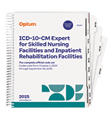 image of 2025 ICD-10-CM Expert for SNF &amp; Inpatient Rehabilitation Facilities with Guidelines (Spiral)