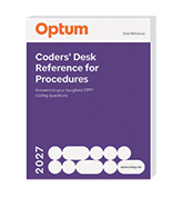 image of 2027 Coders' Desk Reference Procedures